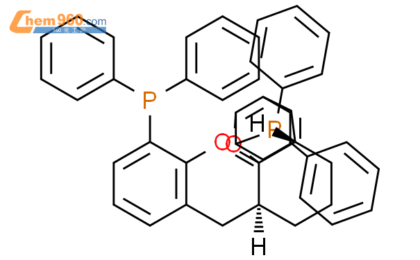 (-)-1,13-双(二苯基)膦基-(5aS,8aS,14aS)-5a,6,7,8,8a,9-六氢-5H-[1]苯并吡喃并[3,2-d]氧杂蒽结构式图片|1439556-82-7结构式图片
