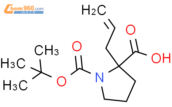 Boc-(R)-α-烯丙基脯氨酸