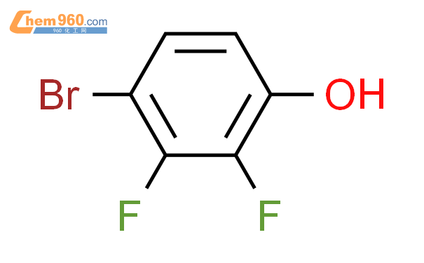 4-溴-2,3-二氟苯酚结构式图片|144292-32-0结构式图片