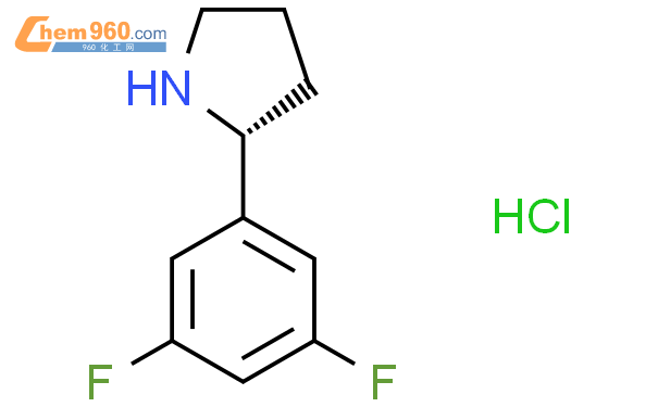 (R)-2-(3,5-Difluorophenyl)pyrrolidine hydrochloride