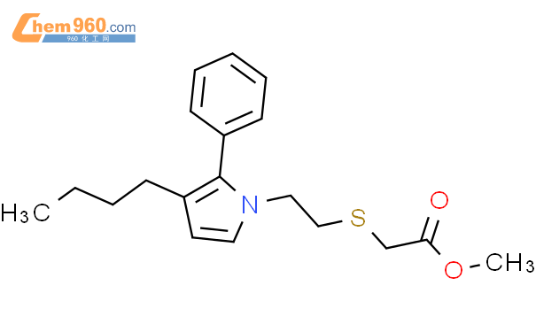 144402 68 6acetic Acid 2 3 Butyl 2 Phenyl 1h Pyrrol 1 Ylethyl Thio Methyl Estercas号 