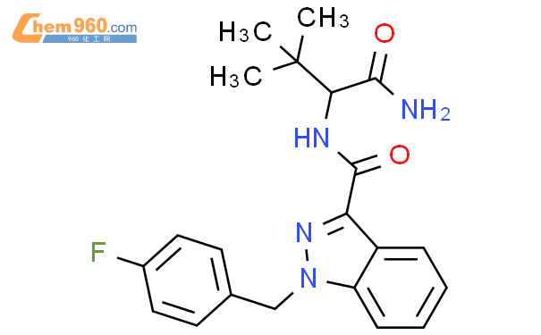 N-[1-(氨基羰基)-2,2-二甲基丙基]-1-[(4-氟苯基)甲基]-1H-吲唑-3-甲酰胺