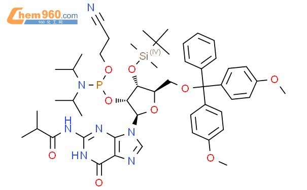3'-O-叔丁基二甲基甲硅烷基-5'-O-DMT-N2-异丁酰鸟苷2'-CE亚磷酰胺
