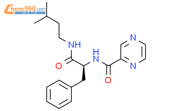(S)-n-(1-(异戊基氨基)-1-氧代-3-苯基丙烷-2-基)吡嗪-2-羧酰胺