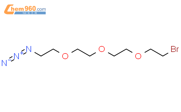 溴代-四聚乙二醇-疊氮結構式圖片|1446282-43-4結構式圖片