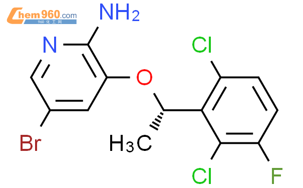 (S)-5-Bromo-3-(1-(2,6-dichloro-3-fluorophenyl)ethoxy)pyridin-2-amine