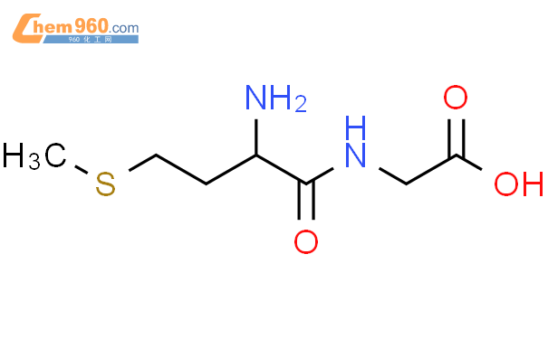 L-蛋氨酰基甘氨酸结构式图片|14486-03-4结构式图片