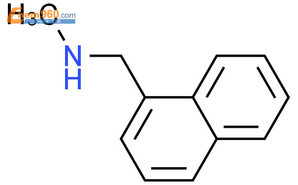 N-甲基-1-萘甲氨结构式图片|14489-75-9结构式图片