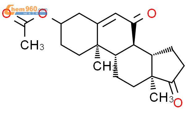 7-酮基去氢表雄酮醋酸酯结构式图片|1449-61-2结构式图片