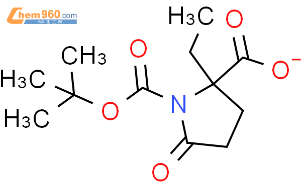 N-叔丁氧羰基-L-焦谷氨酸乙酯结构式图片|144978-12-1结构式图片