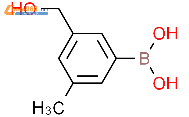 B-[3-(羟基甲基)-5-甲基苯基]硼酸
