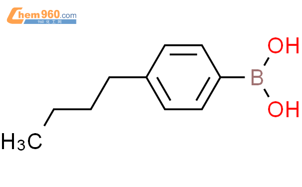4-正丁基苯硼酸结构式图片|145240-28-4结构式图片