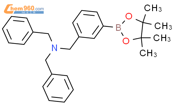 1454653 71 4 Benzenemethanamine N N Bis Phenylmethyl 3 4 4 5 5 Tetramethyl 1 3 2 Dioxaborolan