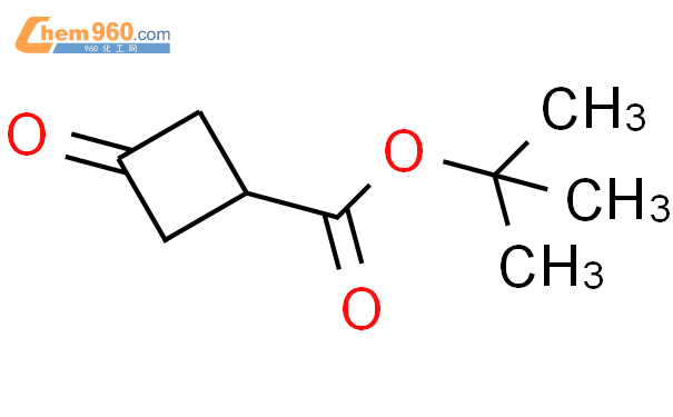 3-氧代环丁基羧酸叔丁酯结构式图片|145549-76-4结构式图片