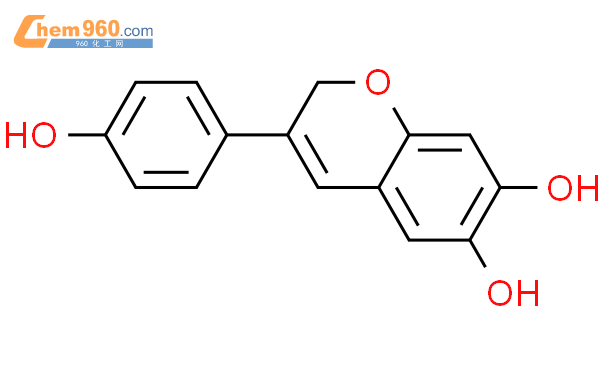 3-(4-羟基苯基)-2H-1-苯并吡喃-6,7-二醇