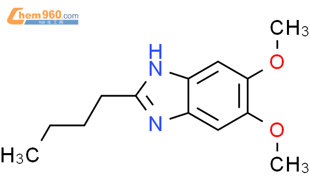 146350 87 0 1H Benzimidazole 2 butyl 5 6 dimethoxy CAS号 146350 87 0 1H Benzimidazole 2 butyl 5