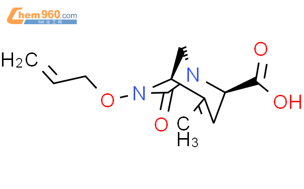 (2R,5R)-4-Methyl-7-oxo-6-(2-propen-1-yloxy)-
1,6-diazabicyclo[3.2.1]oct-3-ene-2-carboxylic
acid