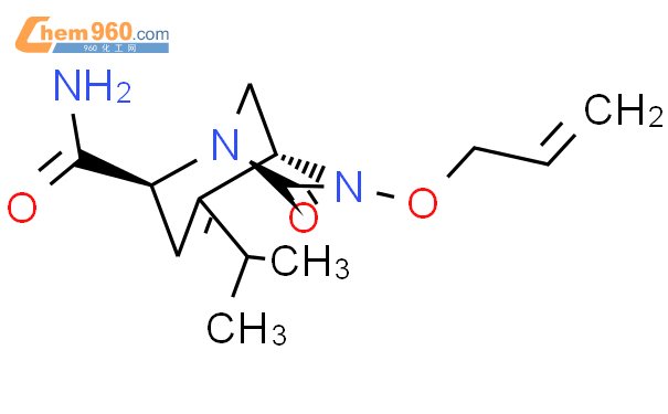 (1R,2S,5R)-4-(1-Methylethyl)-7-oxo-6-(2-
propen-1-yloxy)-1,6-diazabicyclo[3.2.1]oct-3-
ene-2-carboxamide