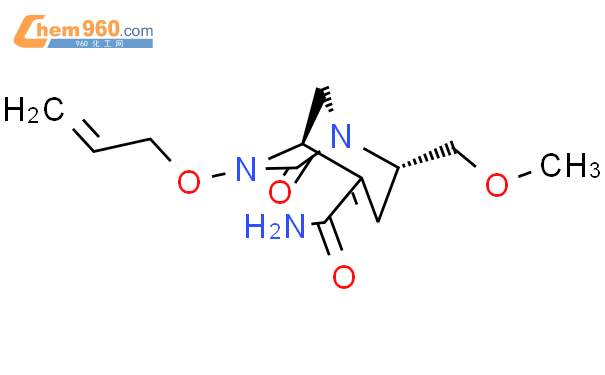 (1R,2S,5R)-2-(Methoxymethyl)-7-oxo-6-(2-
propen-1-yloxy)-1,6-diazabicyclo[3.2.1]oct-3-
ene-4-carboxamide