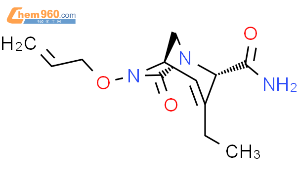 (1R,2S,5R)-3-Ethyl-7-oxo-6-(2-propen-1-yloxy)-
1,6-diazabicyclo[3.2.1]oct-3-ene-2-carbox
amide