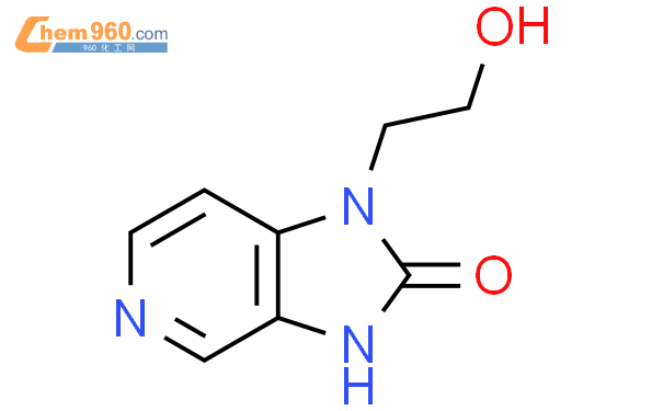 146950 66 513 Dihydro 1 2 Hydroxyethyl 2h Imidazo 45 C Pyridin 2 One化学式、结构式、分子式、mol 960化工网 