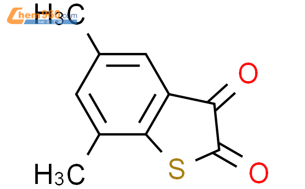 146976-36-5_Benzo[b]thiophene-2,3-dione, 5,7-dimethyl-CAS号:146976-36-5 ...