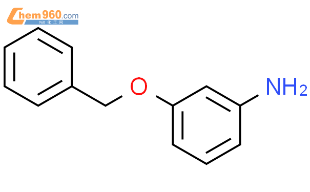 3-苄氧基苯胺结构式图片|1484-26-0结构式图片