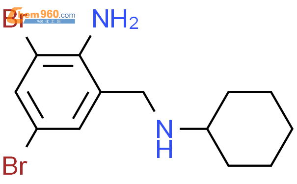 N-环己基-2-氨基-3,5-二溴苯甲胺