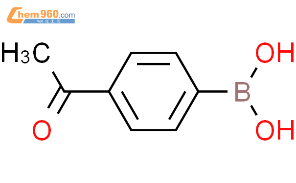 4-乙酰基苯硼酸结构式图片|149104-90-5结构式图片