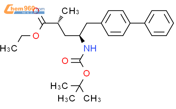 (2R,4S)-乙基 5-([1,1'-联苯]-4-基)-4-((叔丁氧羰基)氨基)-2-甲基戊酸