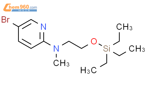 Pyridinamine Bromo N Methyl N Triethylsilyl Oxy Ethyl Mol