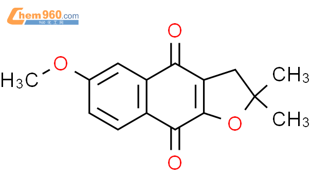 149812-11-3_Naphtho[2,3-b]furan-4,9-dione, 2,3-dihydro-6-methoxy-2,2 ...