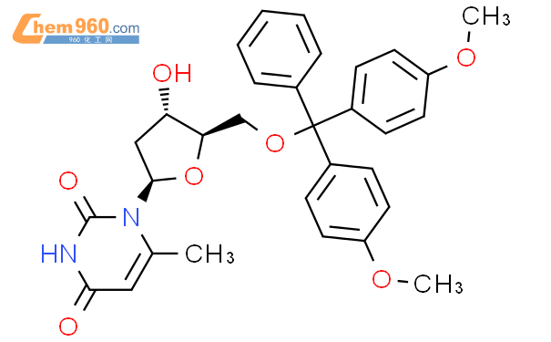 Uridine O Bis Methoxyphenyl Phenylmethyl Deoxy