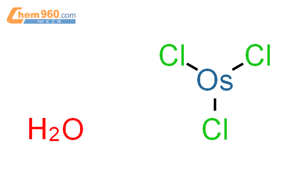 氯化锇三水合物结构式