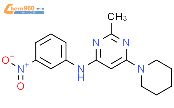 Pyrimidinamine Methyl N Nitrophenyl Piperidinyl Mol