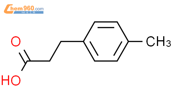 3-(4-甲苯)丙酸结构式图片|1505-50-6结构式图片