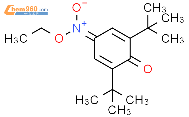 15052 29 625 Cyclohexadien 1 One26 Bis11 Dimethylethyl 4 Ethyl Aci Nitro 化学式、结构式、分子式 