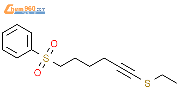 150660-60-9_Benzene, [[6-(ethylthio)-5-hexynyl]sulfonyl]-CAS号:150660-60 ...