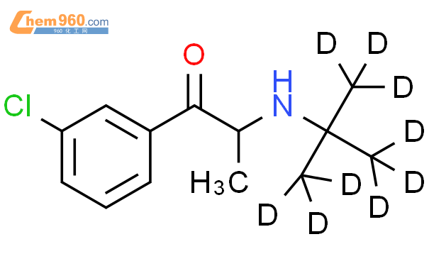 1-(3-chlorophenyl)-2-[[1,1,1,3,3,3-hexadeuterio-2-(trideuteriomethyl)propan-2-yl]amino]propan-1-one