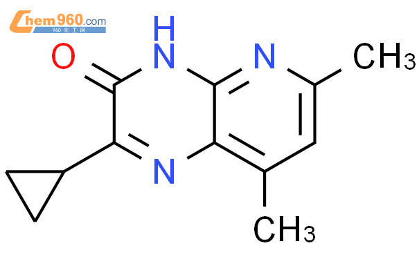 151027-80-4_Pyrido[2,3-b]pyrazin-3(4H)-one, 2-cyclopropyl-6,8-dimethyl ...