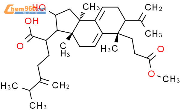茯苓酸A-3-甲酯结构式图片|151200-92-9结构式图片