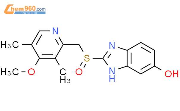 1H-Benzimidazol-6-ol,2-[[(4-methoxy-3,5-dimethyl-2-pyridinyl)methyl]sulfinyl]-