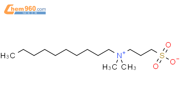 3-(癸基二甲基铵)丙烷-1-磺酸内盐结构式图片|15163-36-7结构式图片