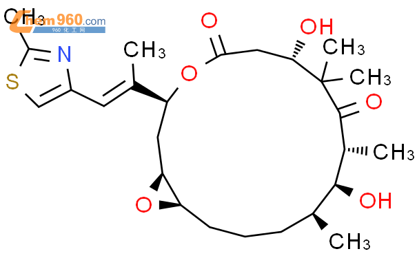 4,17-Dioxabicyclo[14.1.0]heptadecane-5,9-dione,7,11-dihydroxy-8,8,10,12-tetramethyl-3-[(1E)-1-methyl-2-(2-methyl-4-thiazolyl)ethenyl]-,(1S,3S,7S,10R,11S,12S,16R)-