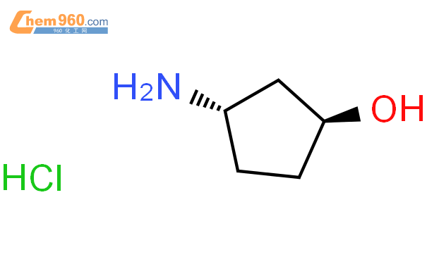 (1S,3S)-3-Aminocyclopentanol hydrochloride结构式图片|1523530-42-8结构式图片