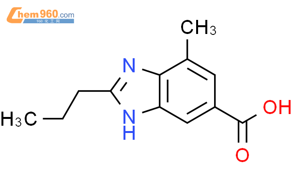 7-甲基-2-丙基-(1H)-苯并咪唑-5-羧酸