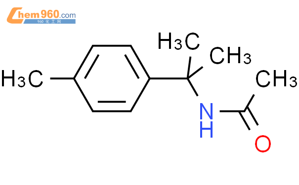 N-(2-(p-methylphenyl)-2-propyl)acetamide