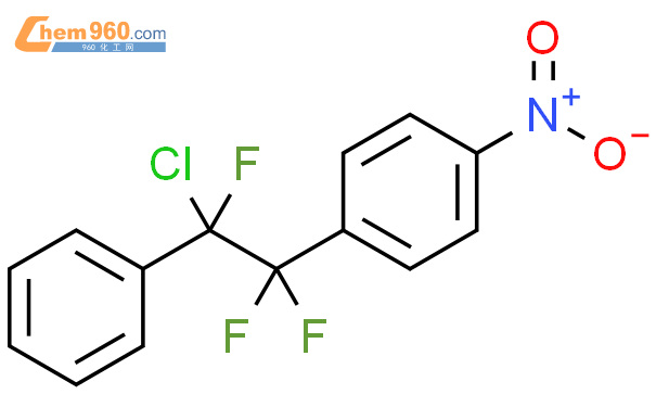 153333 08 5 Benzene 1 2 chloro 1 1 2 trifluoro 2 phenylethyl 4 nitro 化学式结构式分子式molsmiles