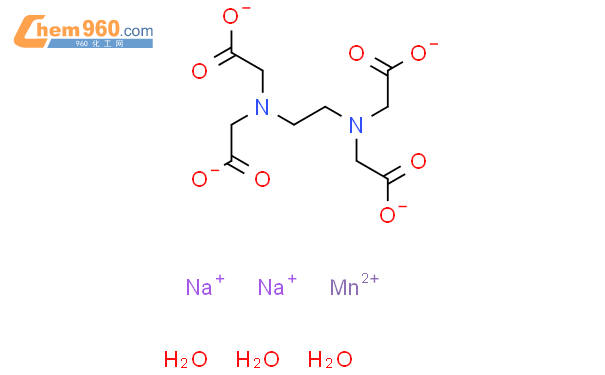 乙二胺四乙酸锰二钠盐结构式图片|15375-84-5结构式图片