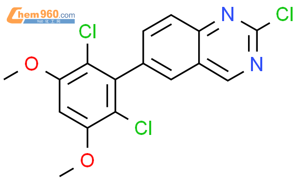 2-chloro-6-(2,6-dichloro-3,5-dimethoxyphenyl)quinazoline